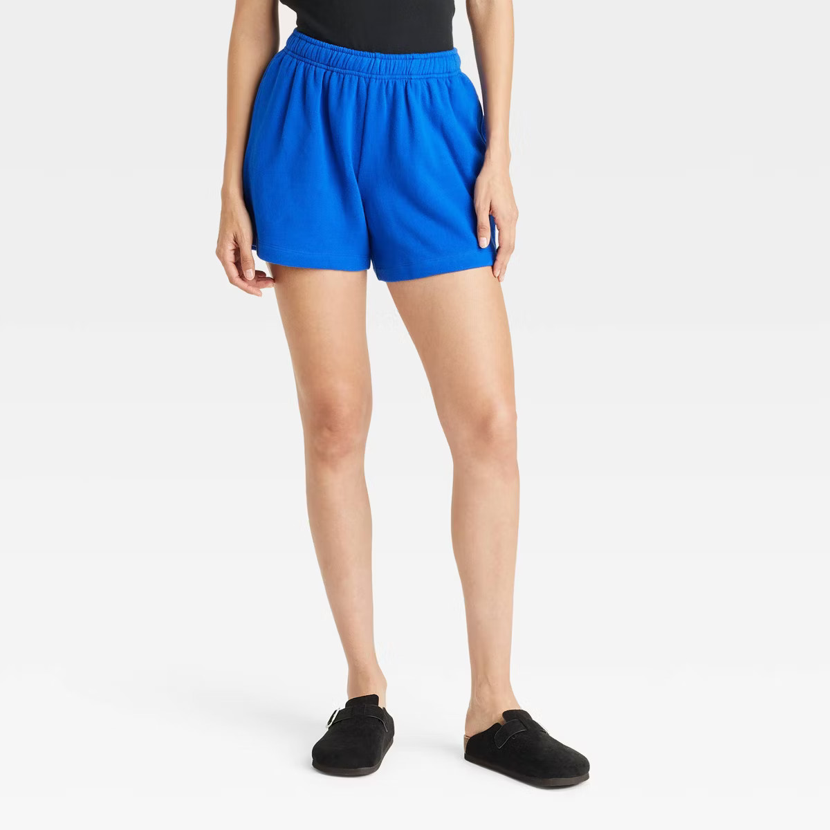 Women's Leisure Studio Mid-Thigh Fleece Shorts - Universal Thread™ | Target