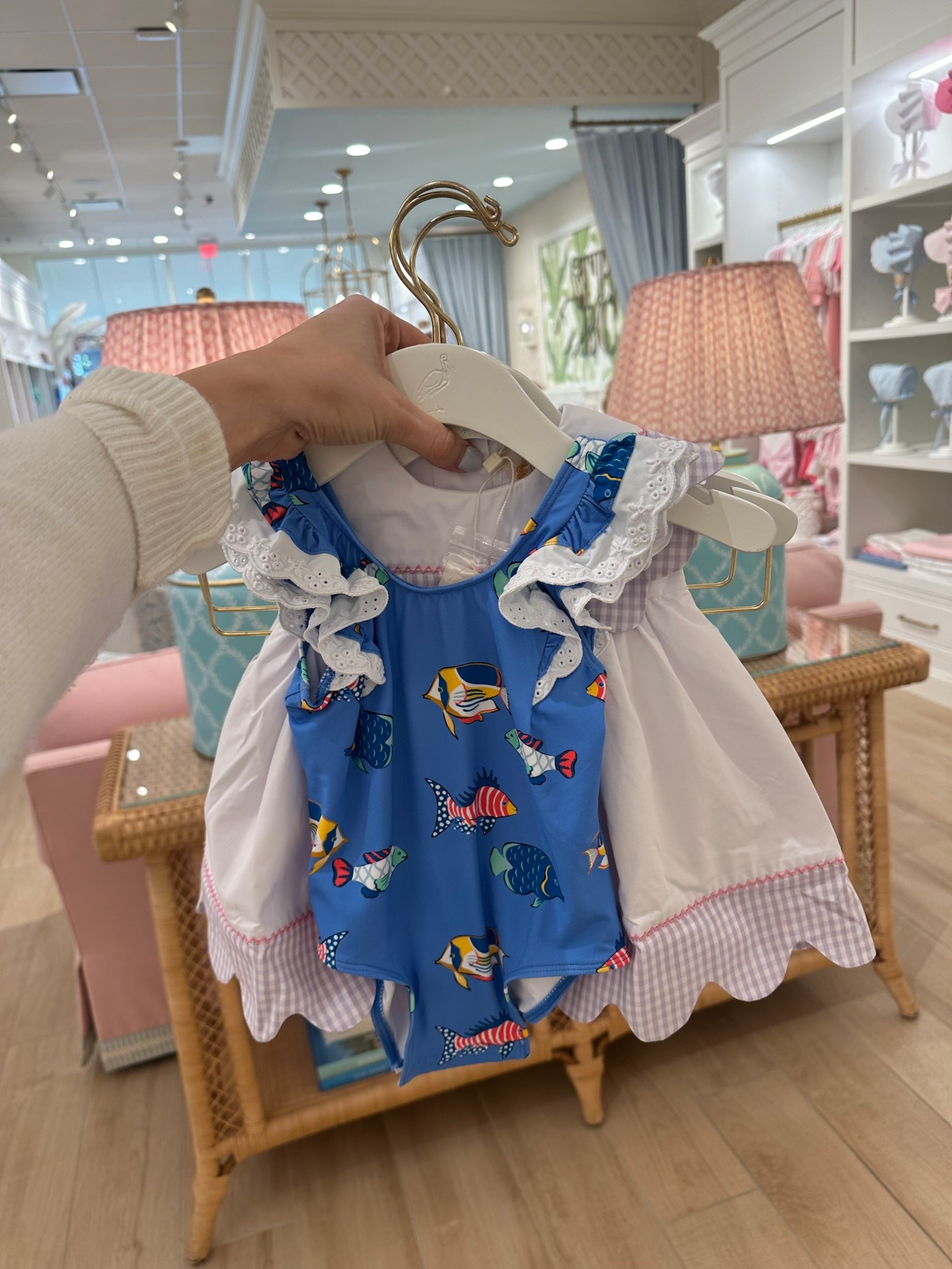 The Beaufort Bonnet Co. Vacation Ready collection is 25% off! Code: SPLASH 

Including these precious fishies!