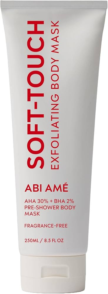Body Exfoliator 30% AHA 2% BHA Pre-Shower Exfoliating Mask 250 mL | Amazon (US)