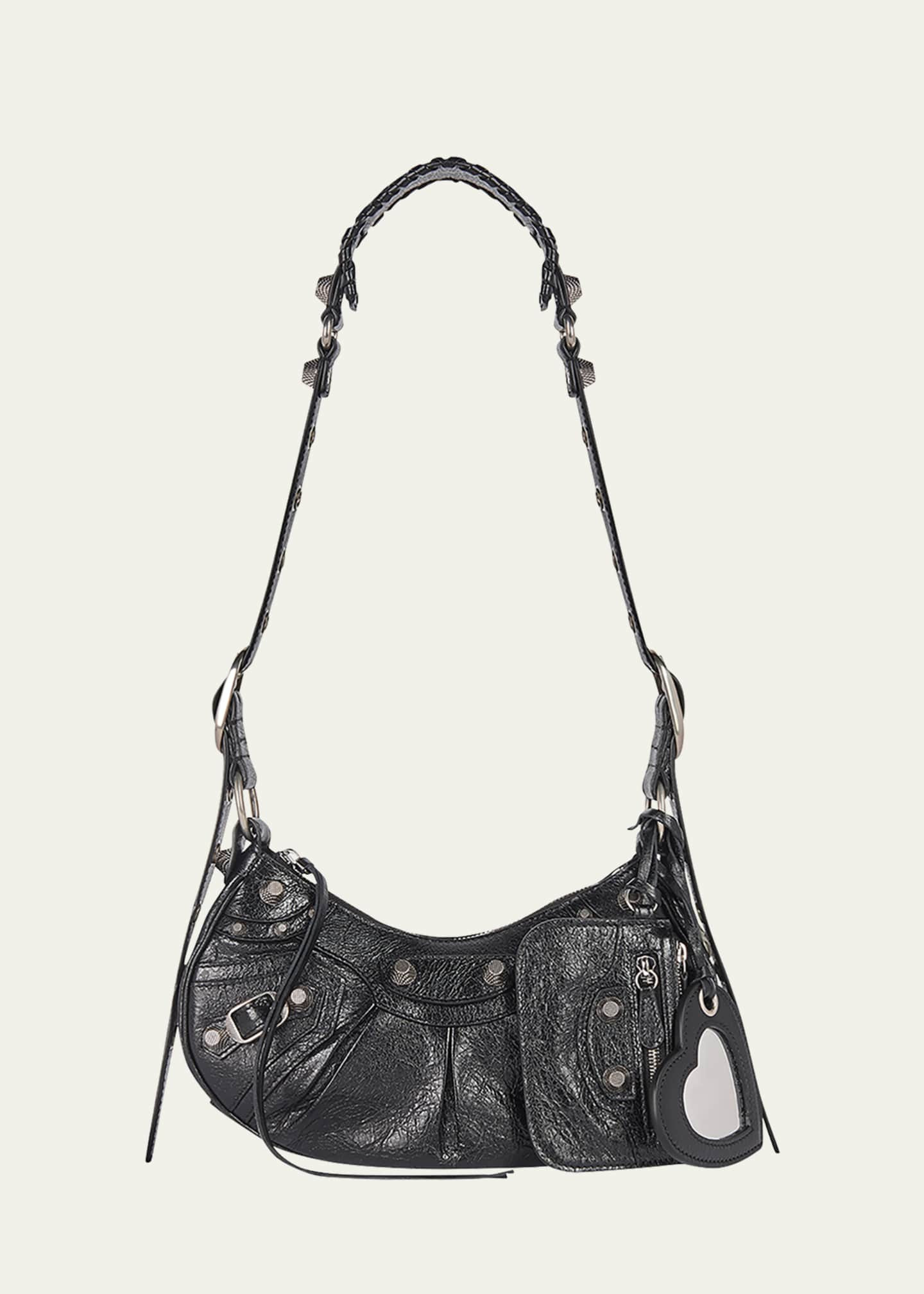 Balenciaga Cagole XS Studded Leather Shoulder Bag | Bergdorf Goodman