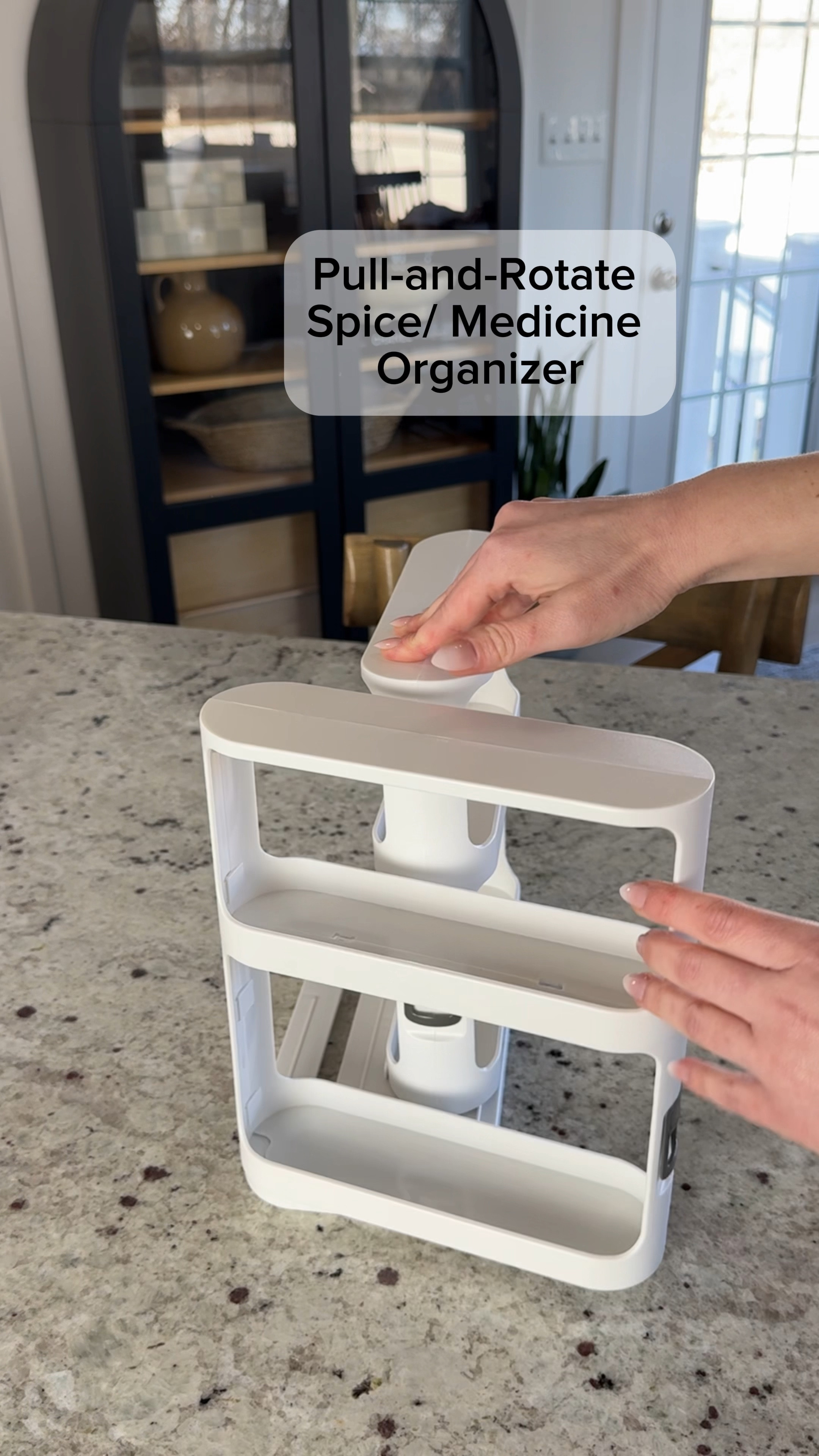 Lazy Susan, space organizer, medicine organizer, basket 

#LTKhome #LTKMostLoved #LTKVideo