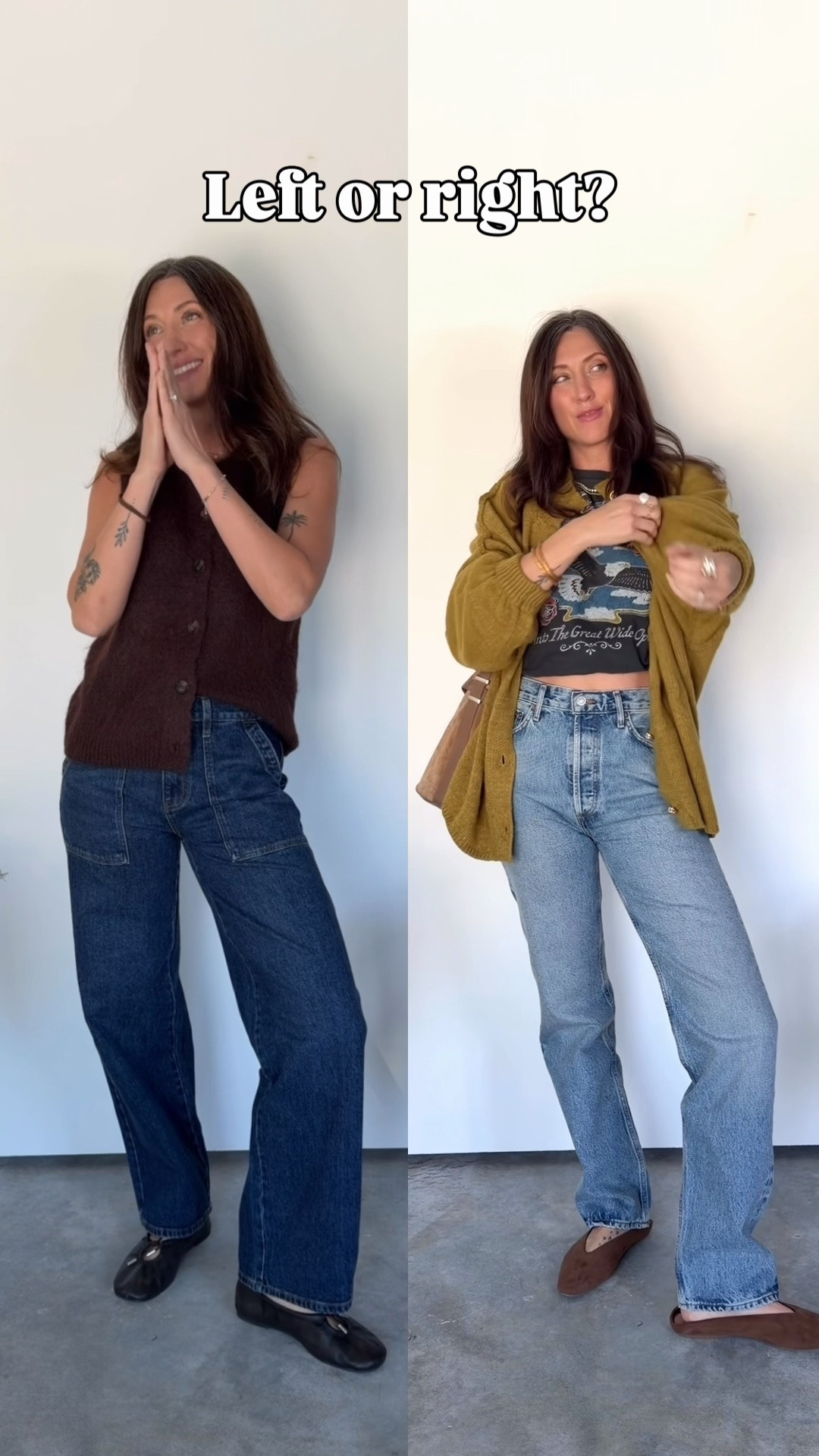 Wearing small tops, 27” jeans and 4 jeans

#LTKSaleAlert #LTKOver40 #LTKSeasonal