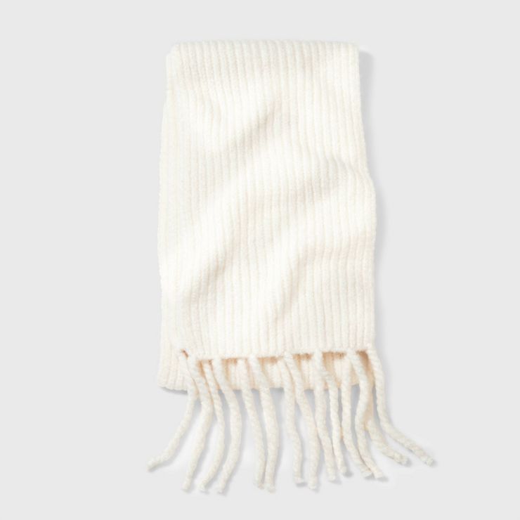 Women's Ribbed Blanket Scarf - A New Day™ | Target