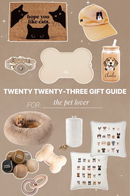 I couldn’t share gift guides without gifts for the pet lover! Dog moms will love these cute neutral dog toys or a custom coffee cup with their pup’s face!

Gift guide, gift ideas for her, gift ideas for him, holiday shopping, holiday gifts, pet lover gifts, animal lover gift ideas
Dress up butter cup 

#LTKGiftGuide #LTKHoliday #LTKSeasonal