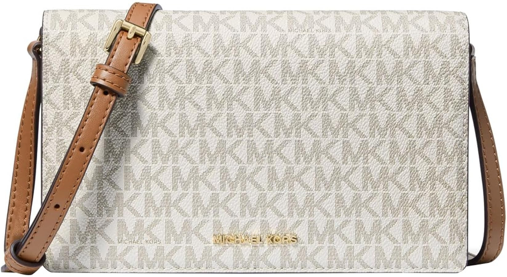 Michael Kors Jet Set Medium Flap Crossbody Bag | Amazon (US)