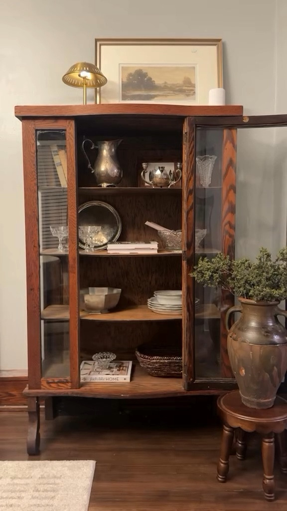 Right now I am loving all things crystal, brass, silver, and thrifted 

✨ SHOP my home + feed on my ShopMy

✨ FOLLOW @.ourcozymodernlife for more home finds + home decor inspo

✨ LIKE & SHARE

| home | home decor | home inspo | cozy home | styling | thrifted home | dining hutch | home style | decor inspo | curated decor | interior design | decor | apartment inspo |

#home #homeinspo #homedecor #apartmentinspo #cozyhome #thrifteddecor #dininghutch

#LTKHome