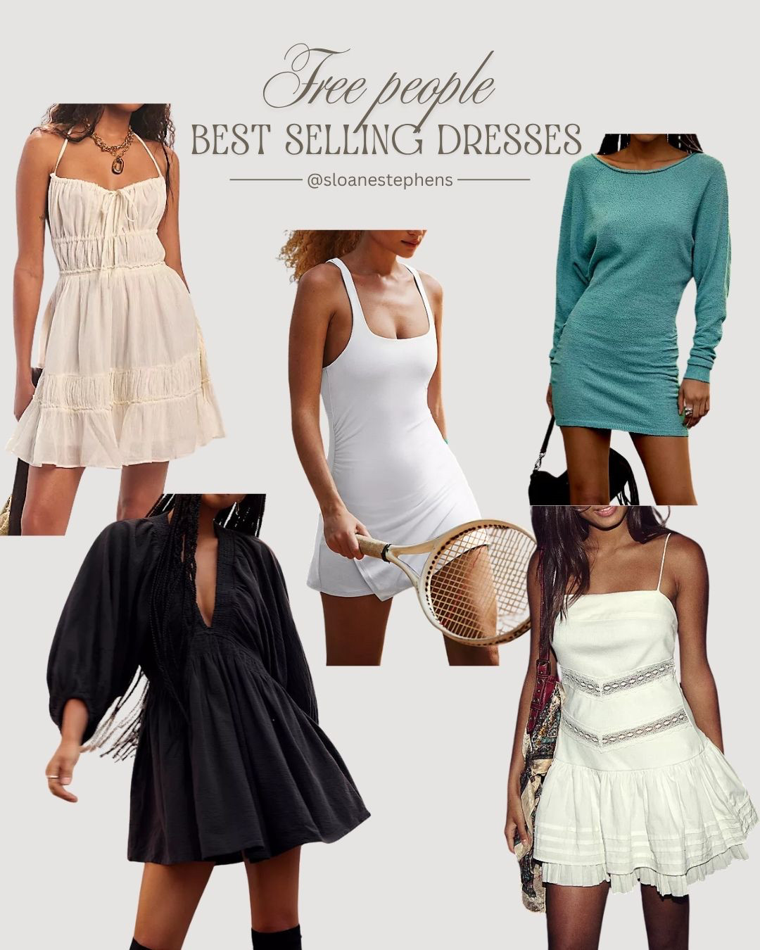 ✨ Free People Best-Selling Dresses ✨
From effortless minis to chic knits — these Free People favorites are trending for a reason 🤍
Perfect for fall brunches, weekend getaways, and cozy date nights.
🛍️ Tap to shop Sloane’s most-loved styles from Free People — the timeless fits you’ll wear on repeat!
#LTKFallFashion #FreePeopleStyle #FreePeopleDress #OOTDInspo #FallOutfits #LTKUnder100 #FallWardrobe #FashionFavorites #EffortlessStyle #LTKFinds #FallStyleInspo #WhatToWear #ChicAndComfy #PinterestStyle #FreePeopleFinds #NeutralStyle #WardrobeEssentials #Sloanestephens #FallTrends #EverydayStyle #LTKFashion #ShopTheLook 

 #LTKCyberWeek #LTKGiftGuide #LTKootd