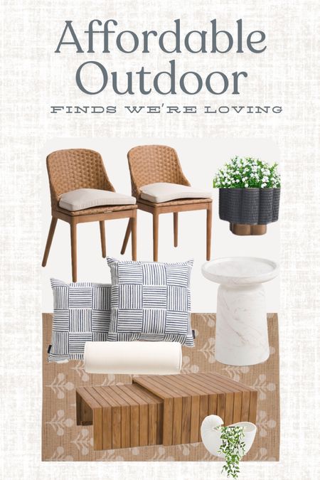 Get Patio Season Ready with these affordable finds from TJMAXX! 

Affordable outdoor finds, Nautical outdoor inspo, TJMAXX, designer look a like rug, teakwood coffee tables, outdoor rugs, outdoor throw pillows, outdoor furniture, designer looks for less, patio rugs, lanterns, outdoor bolster pillows, outdoor tables, planters, scalloped outdoor throw pillows, throw pillow combos, neutral outdoor rugs, navy outdoor patio, scalloped planter sets, affordable rugs, marble side table, outdoor coffee table  


#liketkit #LTKhome #LTKfindsunder100 #LTKfindsunder50

#LTKfindsunder100 #LTKhome #LTKfindsunder50