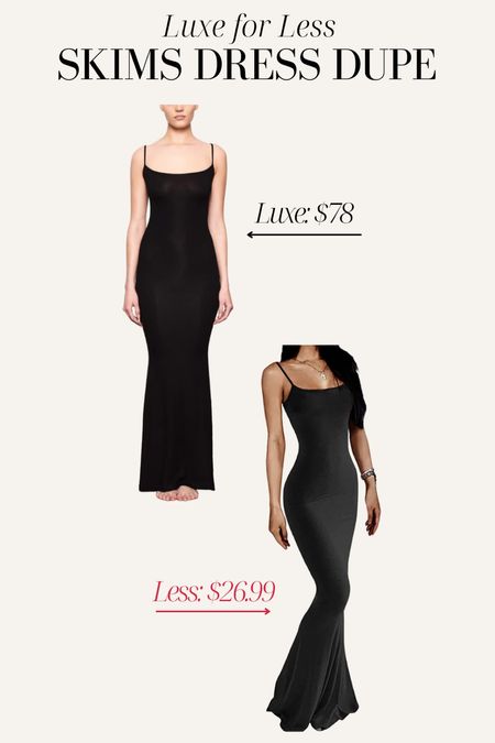 SKIMS dress dupe! Amazon finds, SKIMS dupe 

#LTKstyletip #LTKunder50