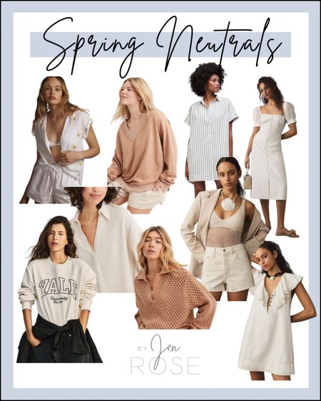 Favorite spring neutral fashion finds, outfit ideas for spring, spring style, spring outfit ideas 

#LTKstyletip #LTKfindsunder100 #LTKfindsunder50
