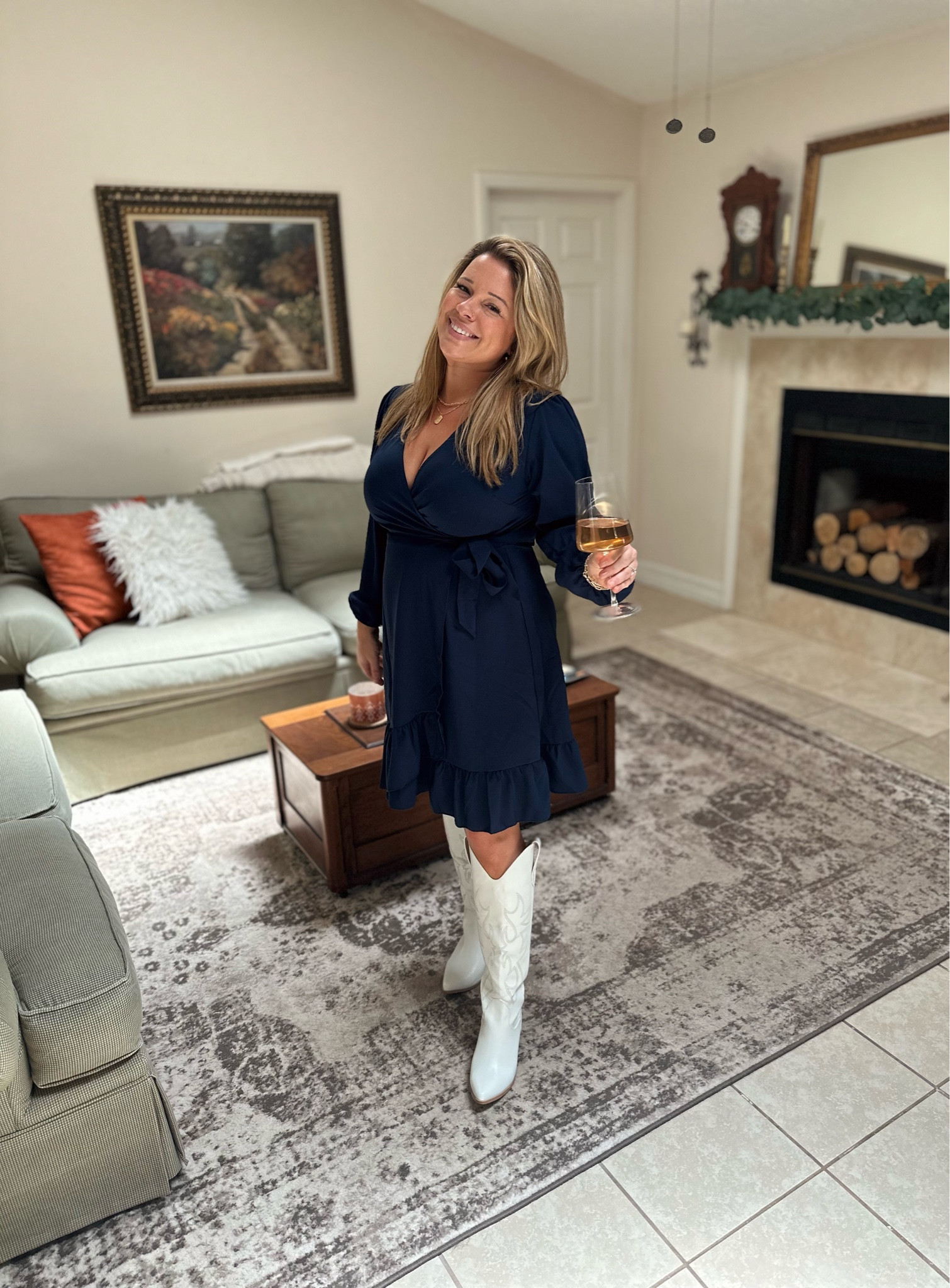 This dress is absolutely perfect for a date night, wedding guest or a girls day at a winery.  The material has a nice stretch to it, so I easily could size down. I ordered a size “Large Plus” and it fits pleasantly loose on me. My measurements are bust-39 waist-32 and hips-42.


Amazon find
Girls day outfit
Winery outfit
Wedding guest dress
Midsize outfit
Midsize style
Midsize fashion 
Midsize dress
Wine day
Date night outfit 
Fall outfit
Fall dresses

#LTKmidsize #LTKfindsunder100 #LTKwedding