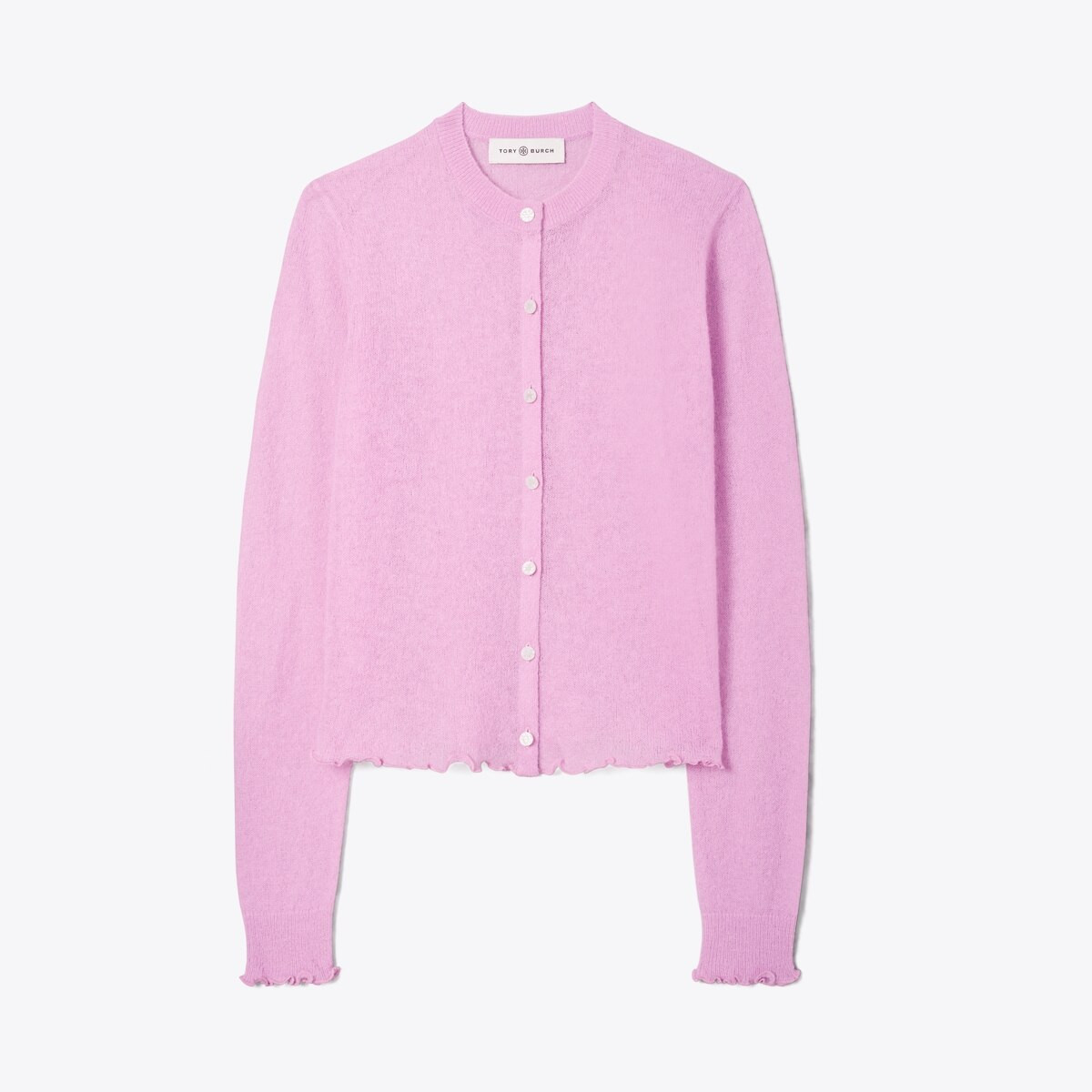 SHEER CREWNECK CARDIGAN | Tory Burch (US)