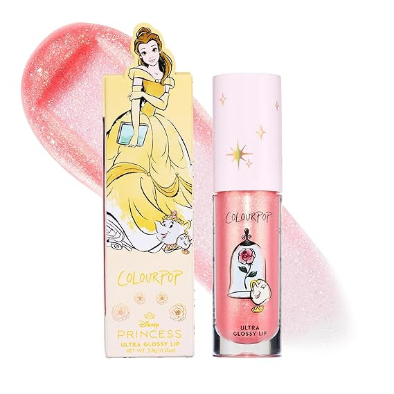 ColourPop x Disney Princess Ultra Glossy Lip Gloss - High-Shine, Non-Sticky & Hydrating Lip Gloss... | Amazon (US)
