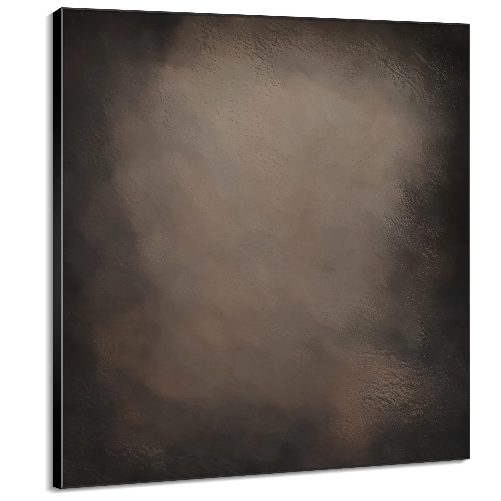 Texture Effect - Moody Brown Abstract Illustrations Extra Large Framed Wall Art - Digital Print | Wayfair North America