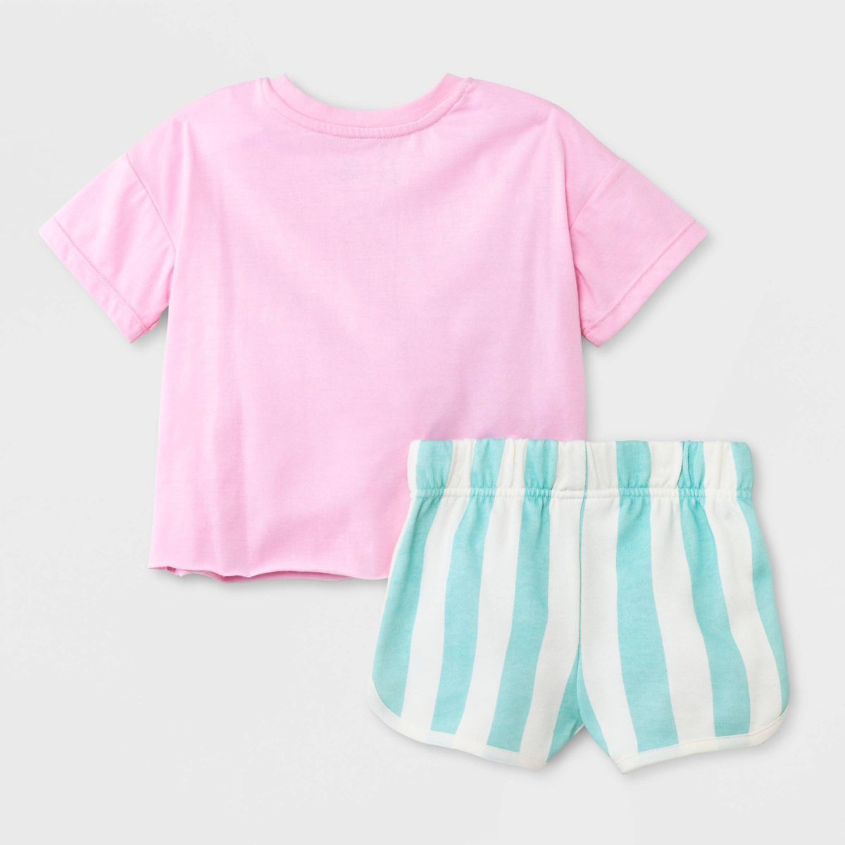 Toddler Girls' Barbie Top and Bottom Set - Pink | Target