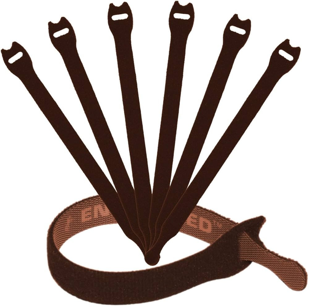 Reusable Cable Ties 1/2" x 8" for Cable Management and Organizing Cords - 30 Pack Bundled with 2 ... | Amazon (US)