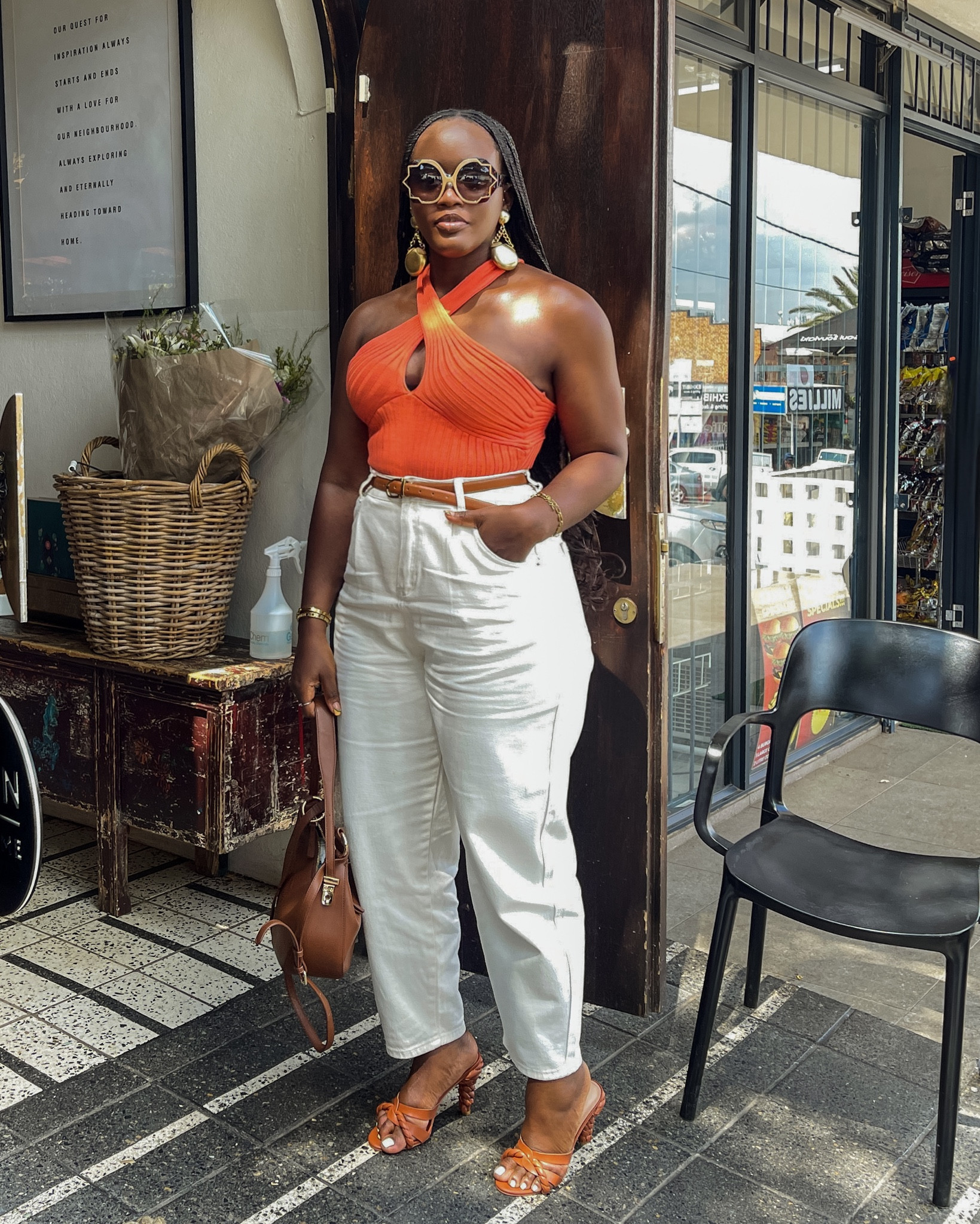 Seamless color combo 🧡🤍🤎

#LTKstyletip #LTKunder100 #LTKsalealert