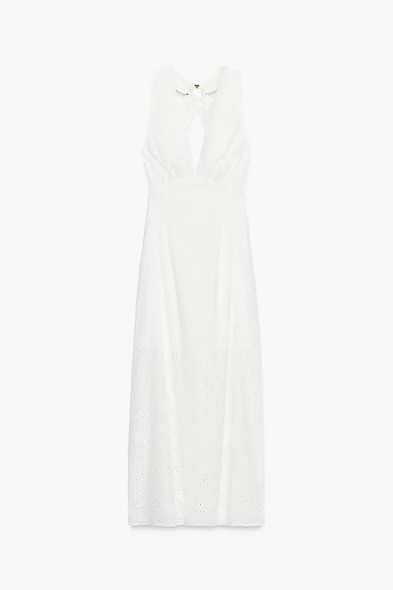 EMBROIDERED MIDI DRESS | Zara US