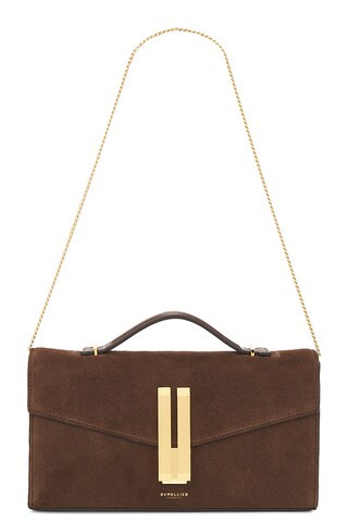 DeMellier London Vancouver Clutch Handbag in Mocha from Revolve.com | Revolve Clothing (Global)