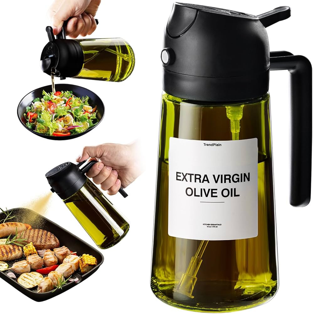 TrendPlain - Original 16oz/470ml Olive Oil Dispenser Bottle for Kitchen Gadgets and Air Fryer Acc... | Amazon (US)