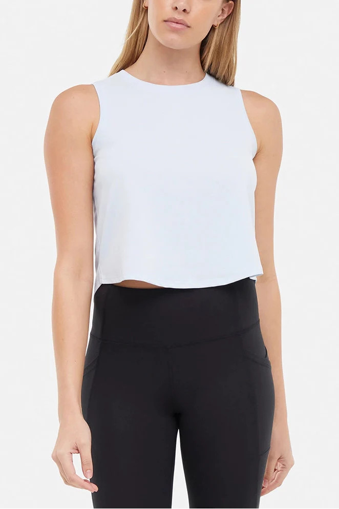 Mabel Mesh Tank Blue Finch / L | Marika