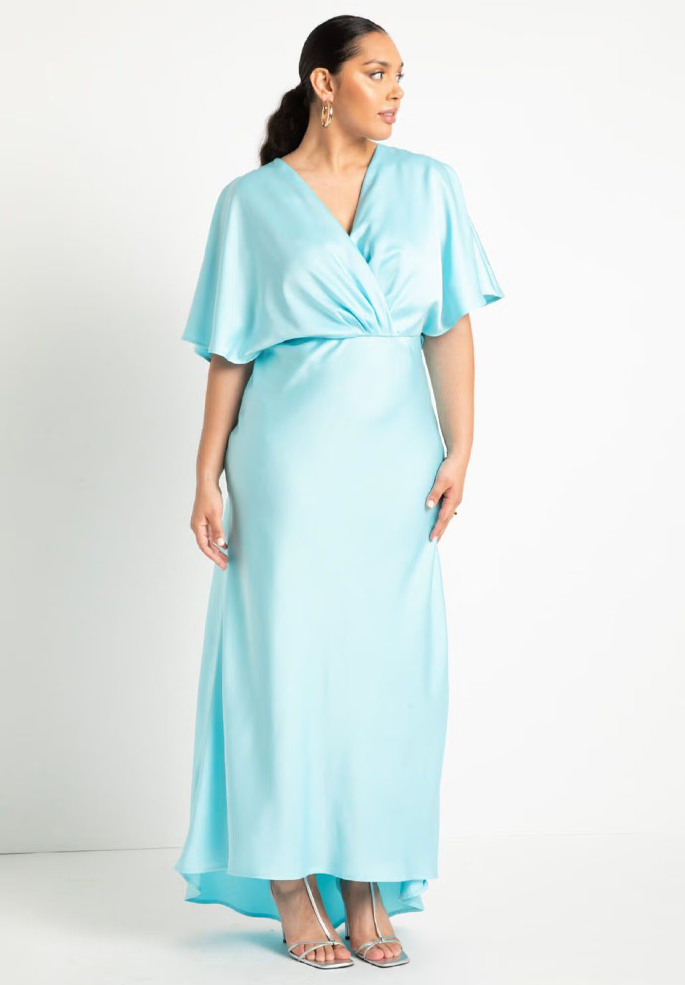 Kimono Sleeve Maxi Dress | Eloquii