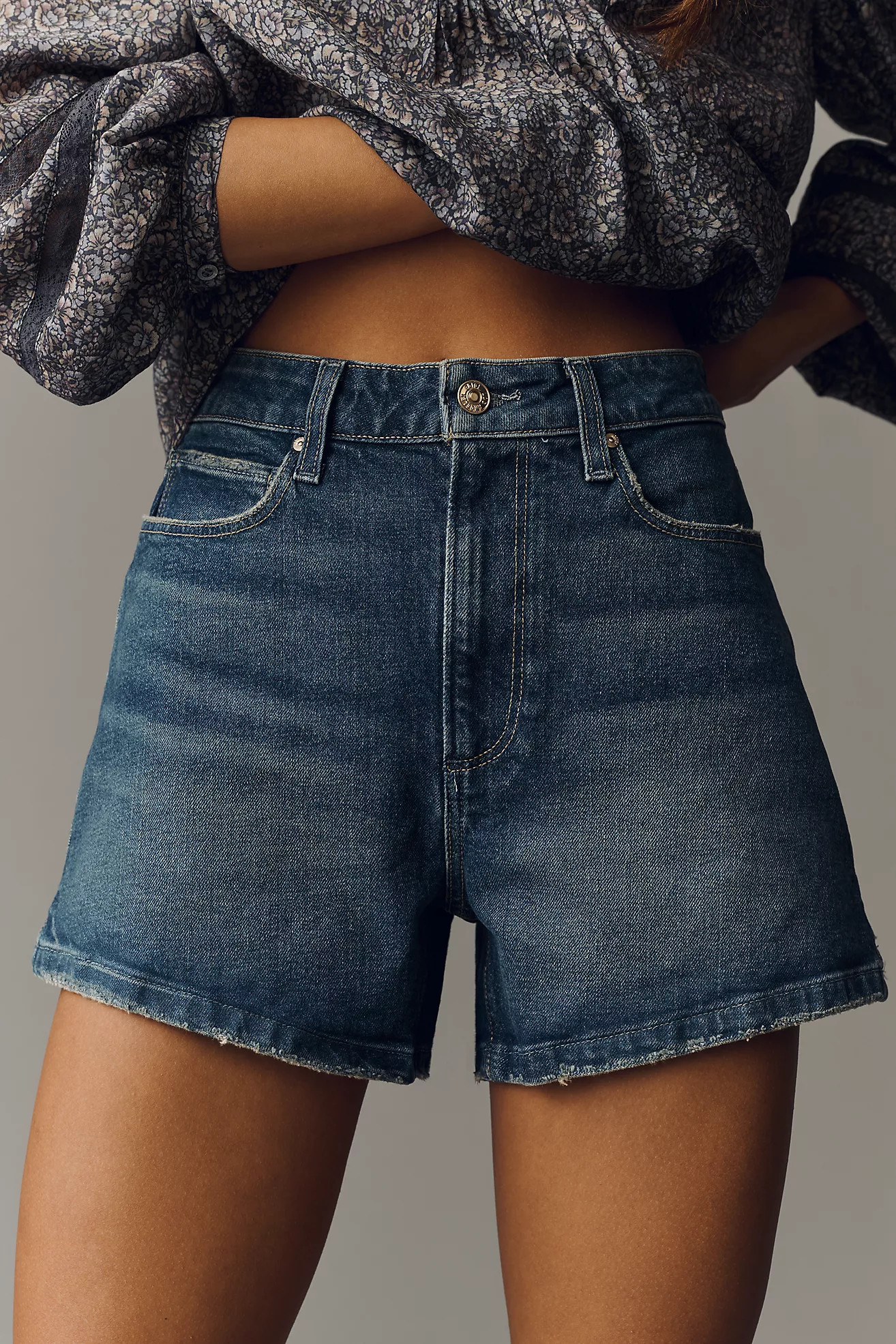PAIGE Dani Denim Shorts | Anthropologie (US)