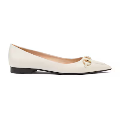 Women's ballet flat with Horsebit | Gucci (UK)
