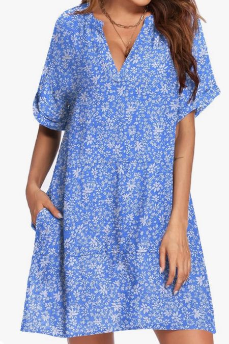 Cute flower print dress! Perfect for summer 💙 ☀️
🔗outfit linked on Amazon 

#LTKstyletip #LTKsalealert #LTKfindsunder50