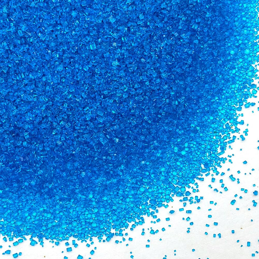 Sprinkles | 8 oz | Blue sugar | Colored sugars | Cookie sugar | Cocktail sugar | Blue sugar cryst... | Amazon (US)