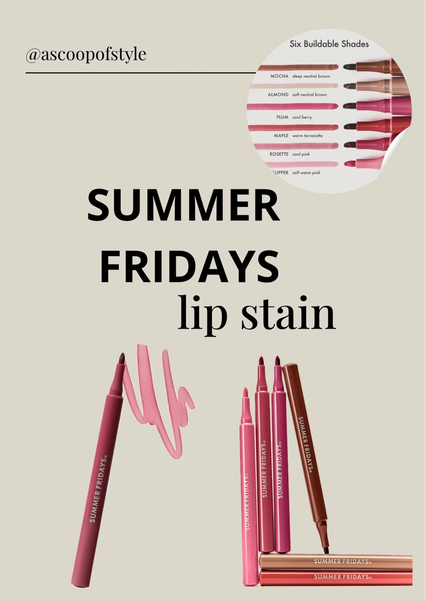 The lip stain are now available and linked in every shade. Even linked two sets only available at Cult beauty #summerfridays #lipstain #ltkbeauty

#LTKbeauty #LTKeurope