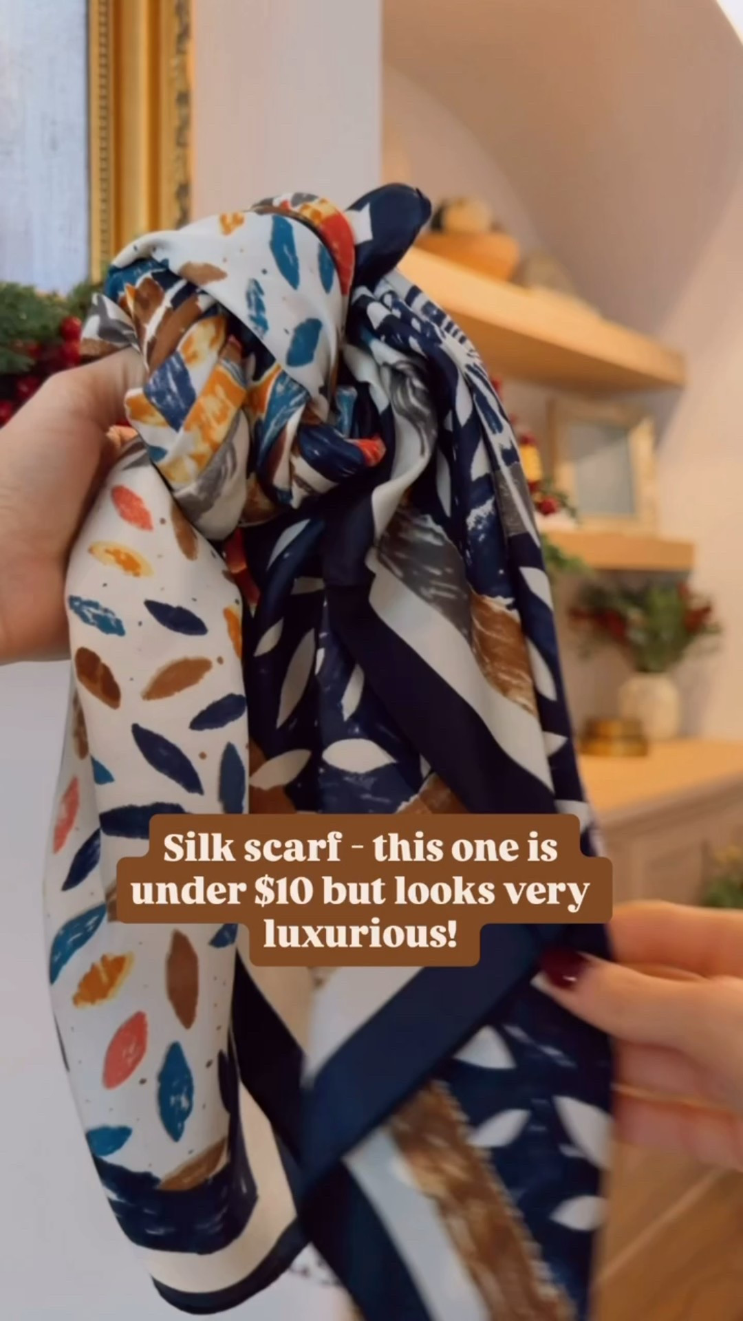 Amazon has so many great silk scarves! I’ve ordered several different prints! This one is under $10 and a great stocking stuffer! Can be styled several ways & even added onto a bag!

Loverly Grey, stocking stuffer for her, Amazon, silk scarf, satin scarf, accessories 

#LTKGiftGuide #LTKFindsUnder50
