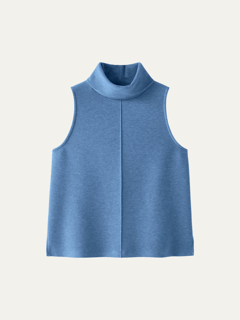 Turtle Neck Split Hem Top | OGLmove
