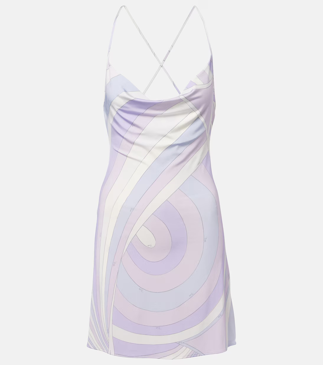 Iride satin jersey minidress | Mytheresa (US/CA)