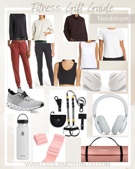 Gifts for her! Fitness gifts at Nordstrom! Leggings - headphones - weights - yoga mat - women’s sweatshirt - fitness clothes - womens sports bra - womens sweatpants 

#LTKunder50 #LTKGiftGuide #LTKfit