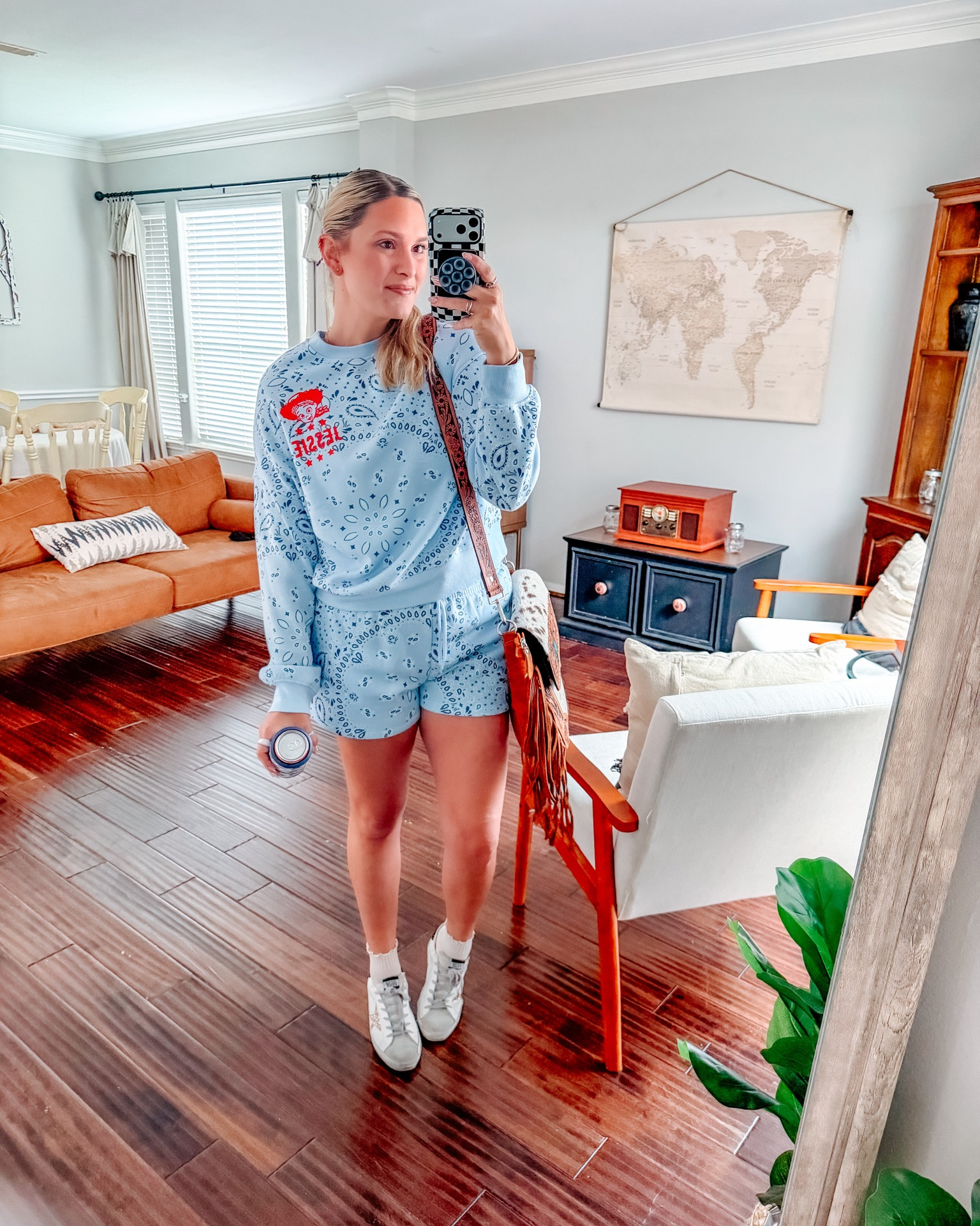 This matching set is giving all the Jessie energy and I’m obsessed 🤠❤️💛💙 Cozy, comfy, and absolutely perfect for a family movie night to see Toy Story 5. To infinity and beyond… but make it cute. ✨

#LTKStyle #LTKFinds #ToyStoryStyle #DisneyMomStyle #MatchingSet #CozyStyle #OOTDInspo #DisneyFamily #MomStyle #ToyStory5

#LTKgrwm #LTKootd #LTKmomlife