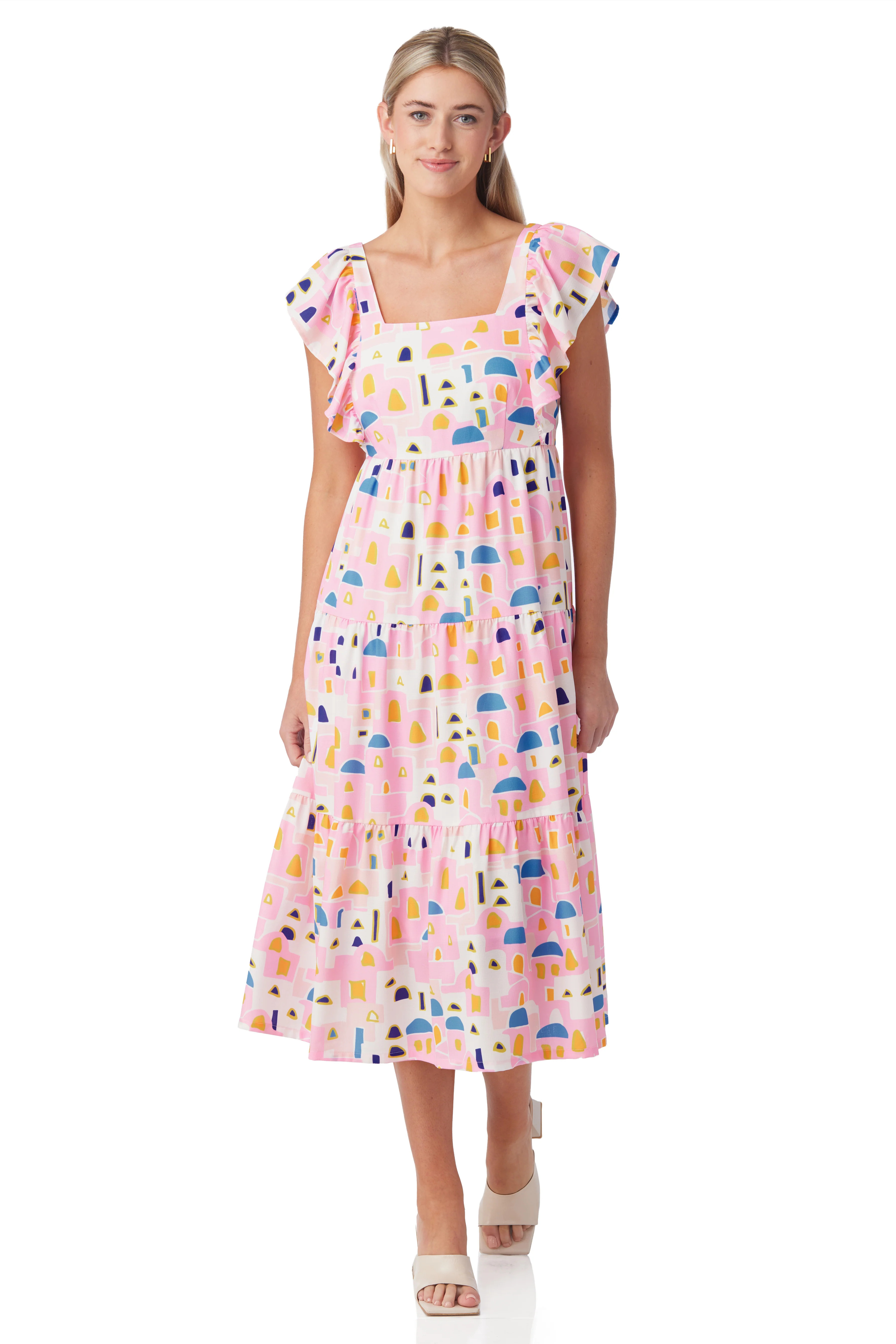 Eloise Tie Dress in Caldera | CROSBY by Mollie Burch | CROSBY by Mollie Burch