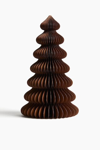 H & M - Große Tannenbaumdeko aus Papier - Beige - Zuhause | H&M (DE, AT, CH, NL, FI)
