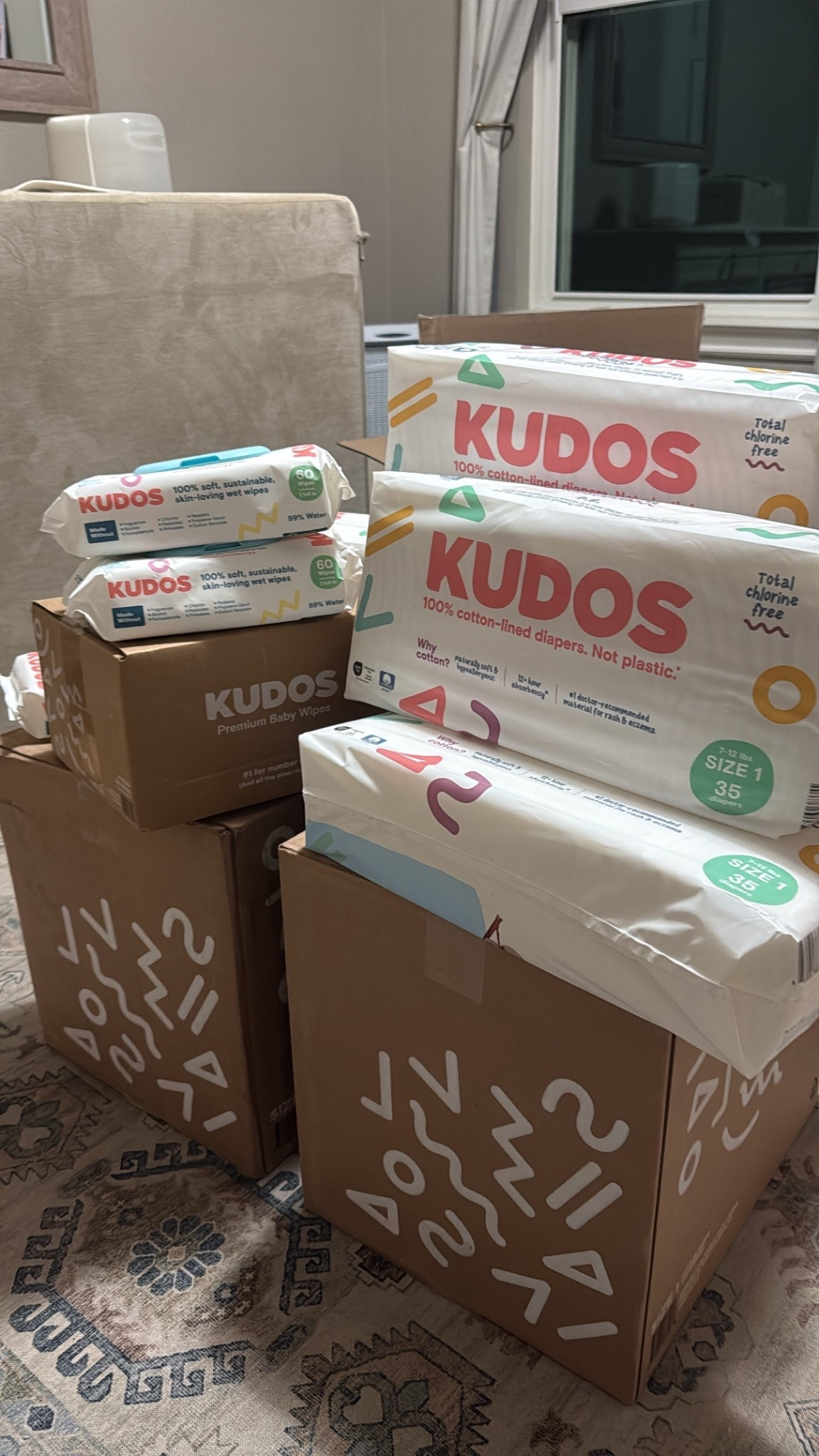 #ad So incredibly grateful to bring home baby girl next week to these diapers & wipes!!! Thank you, thank you, Kudos!!🫶🏼 

#LTKmomlife #LTKKids #LTKBaby