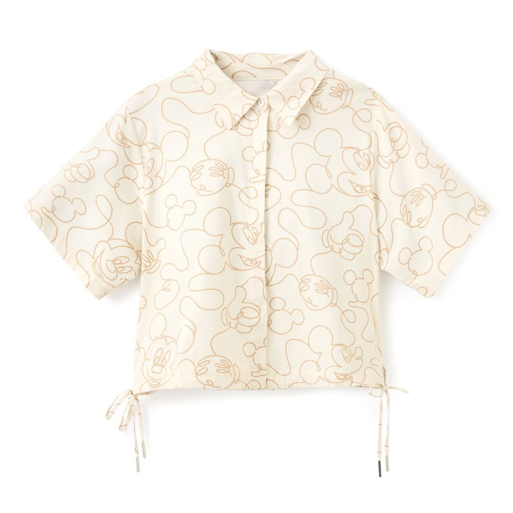 Mickey Mouse Button Down Short Sleeve Shirt for Adults by Her Universe | Disney Store