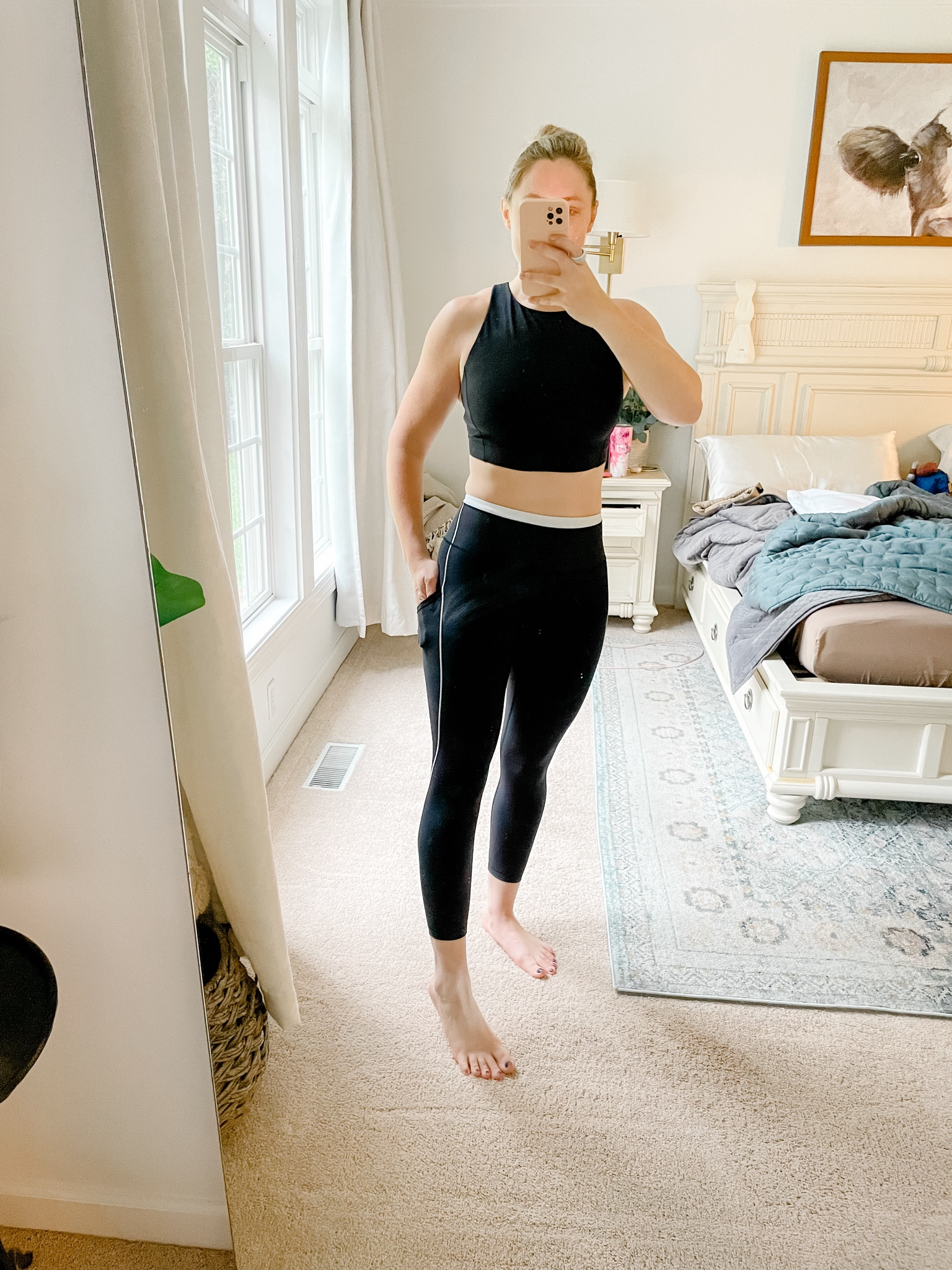 Got sick of trying to find workout clothing that works for my body type at the very popular athletic store, so I hopped on other to Athleta for the first time! 

I really like their training leggings and put them to work for the first time - wearing a small (I’m 145 pounds, 5’6’) 

Also love that Athleta actually has a wide variety of sports bras for the D-DD gals! - wearing a medium i top! 

Verdict - loved them and will be back! 

#LTKFitness #LTKFindsUnder100 #LTKActive