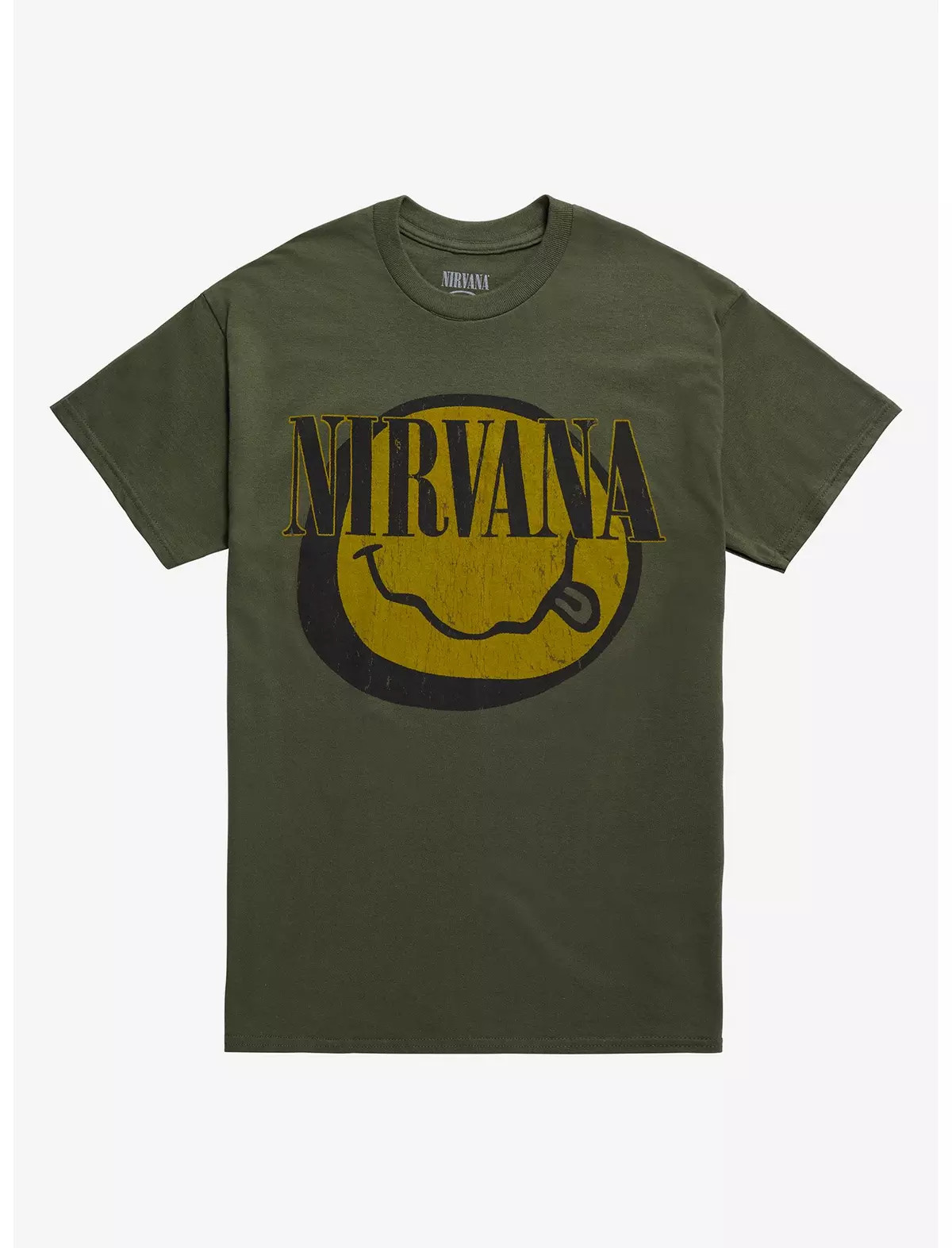 Nirvana Smile Face Logo T-Shirt | Hot Topic