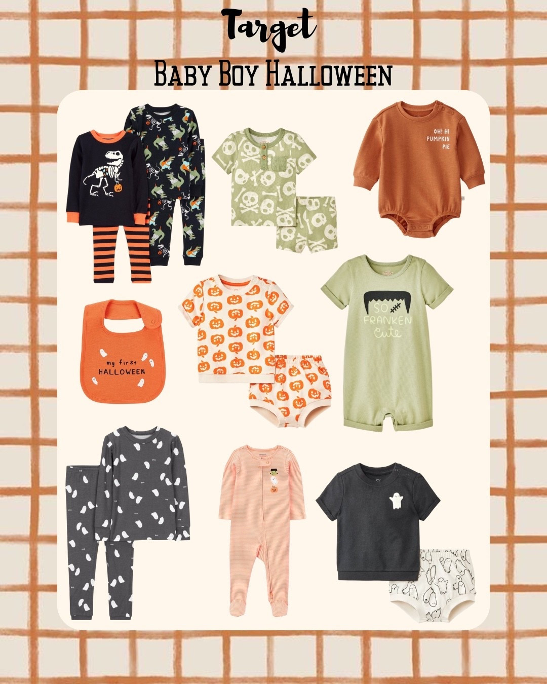 The spookiest outfits I’m grabbing from Target this year for baby boy! 

#babyboy #targetfinds #targethalloween #halloween #october #spooky #firsthalloween #babyhalloween #babyboyoutfits #toddlerboyoutfits 

#LTKBaby #LTKKids #LTKFindsUnder50