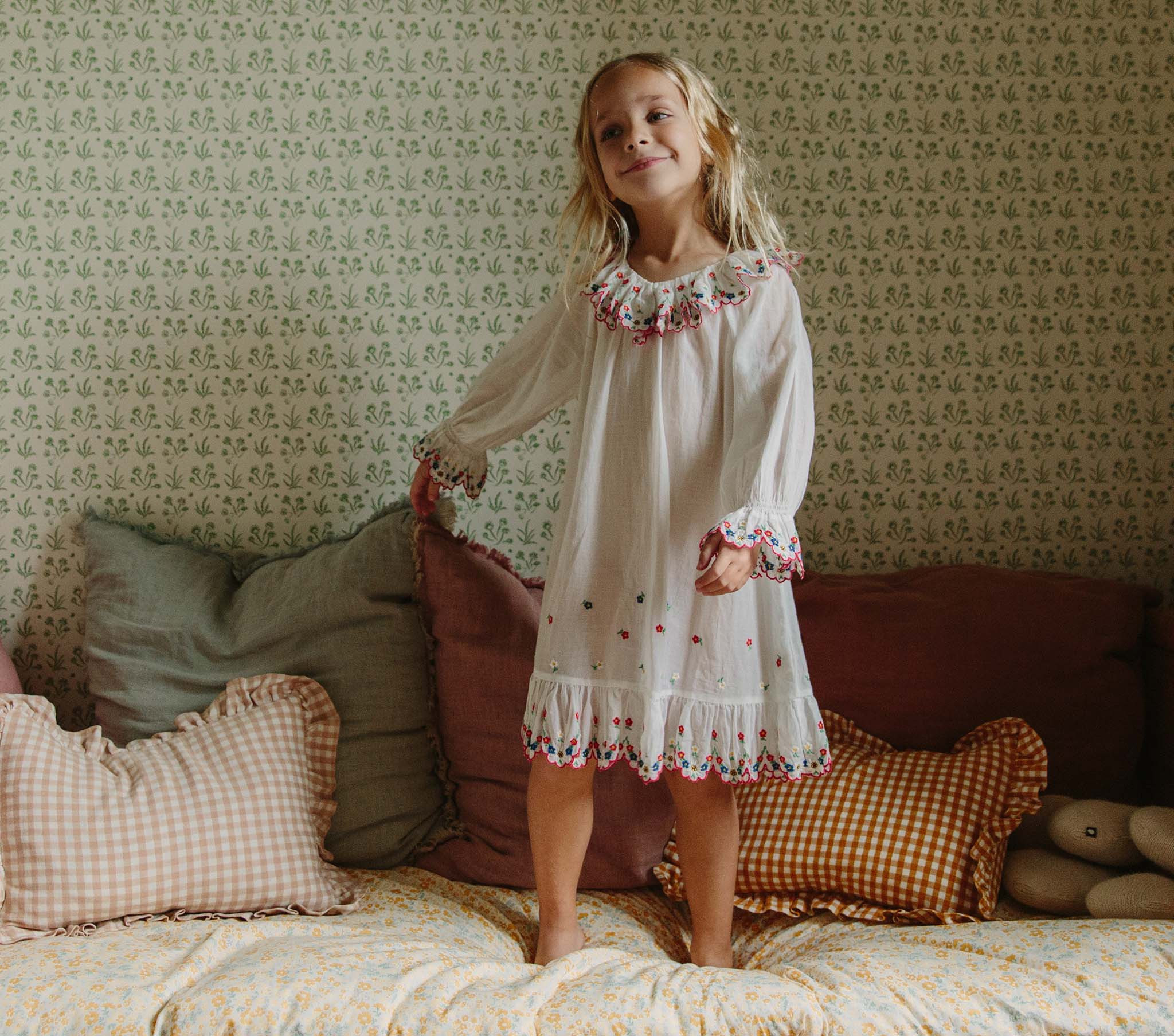Luna Dress - Salt | DÔEN | DOEN