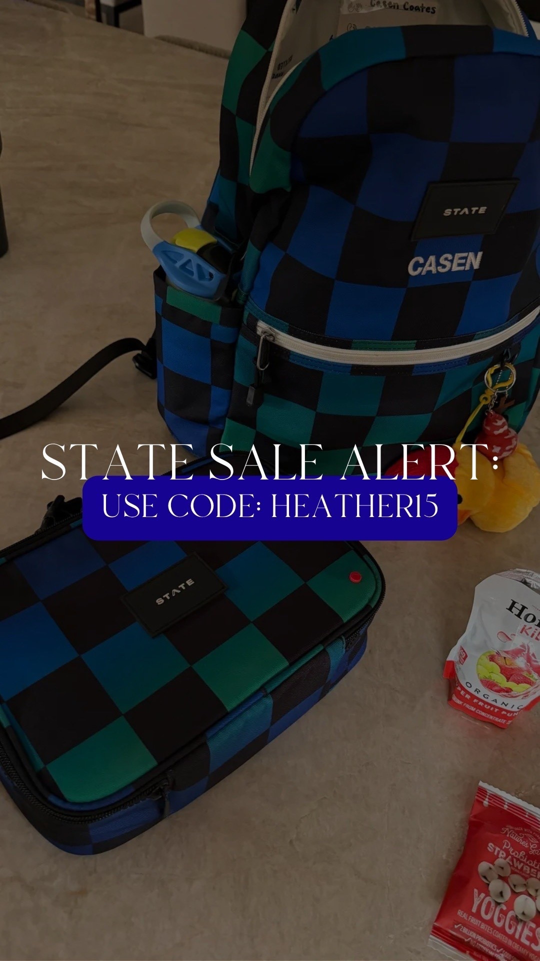 Kids travel bags from STATE on sale now!
Discount code: Heather15 for 15% off ✨

#LTKSpringSale #LTKKids #LTKTravel
