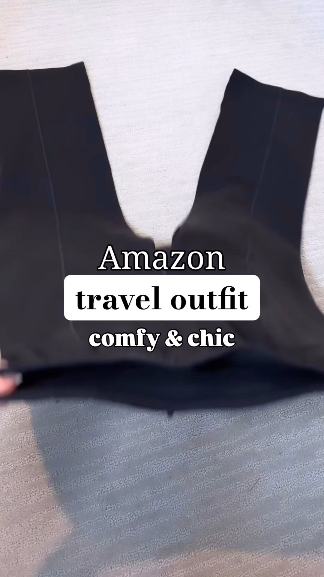 Amazon travel outfit perfect for transitioning into spring! The fabric feels so luxe and high end! I’m in petite length in pants (5’3”)
Black XS pants and jacket
Tank top with built in bra XS 


Airport fashion, style Vacation outfit, date night outfit, valentines outfit women, 2 piece set, lounge set, spanx look for less

#LTKTravel #LTKootd #LTKPetite