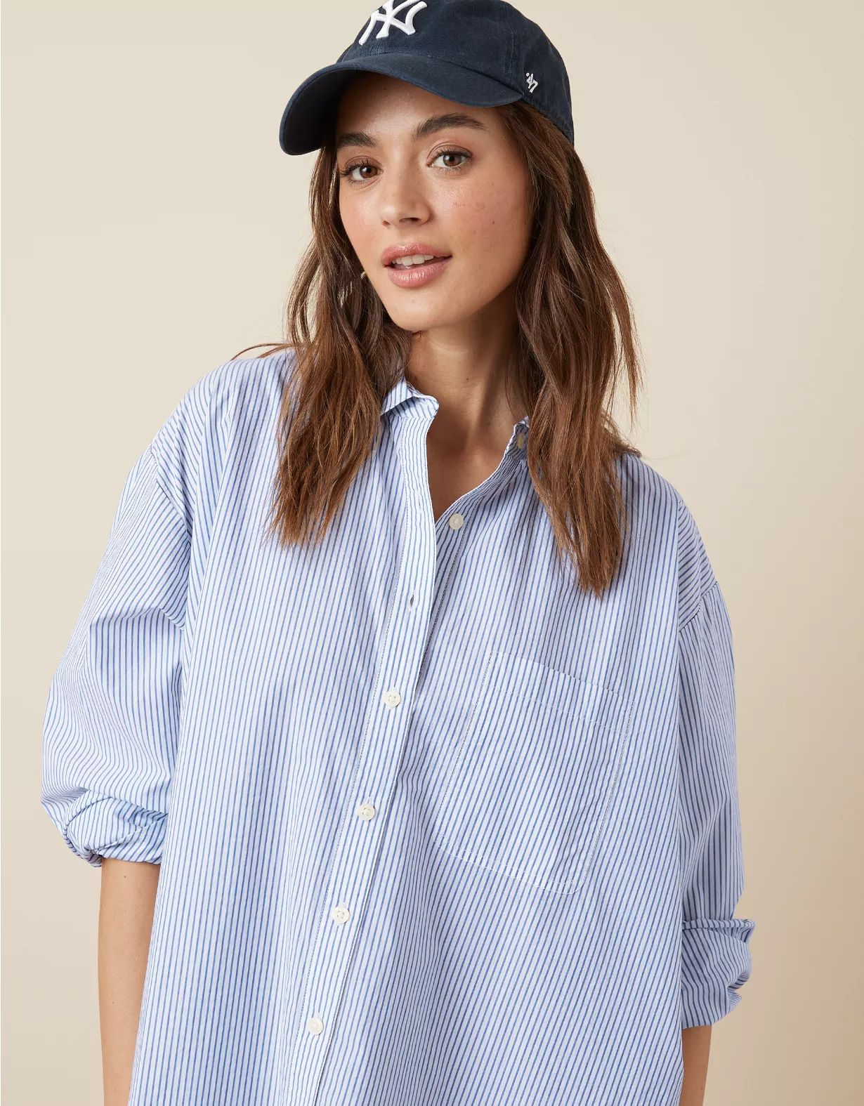 AE Button-Up Shirt Dress | American Eagle Outfitters (US & CA)