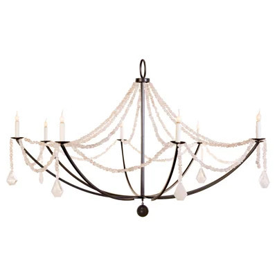Crystal Drape Chandelier | Perigold