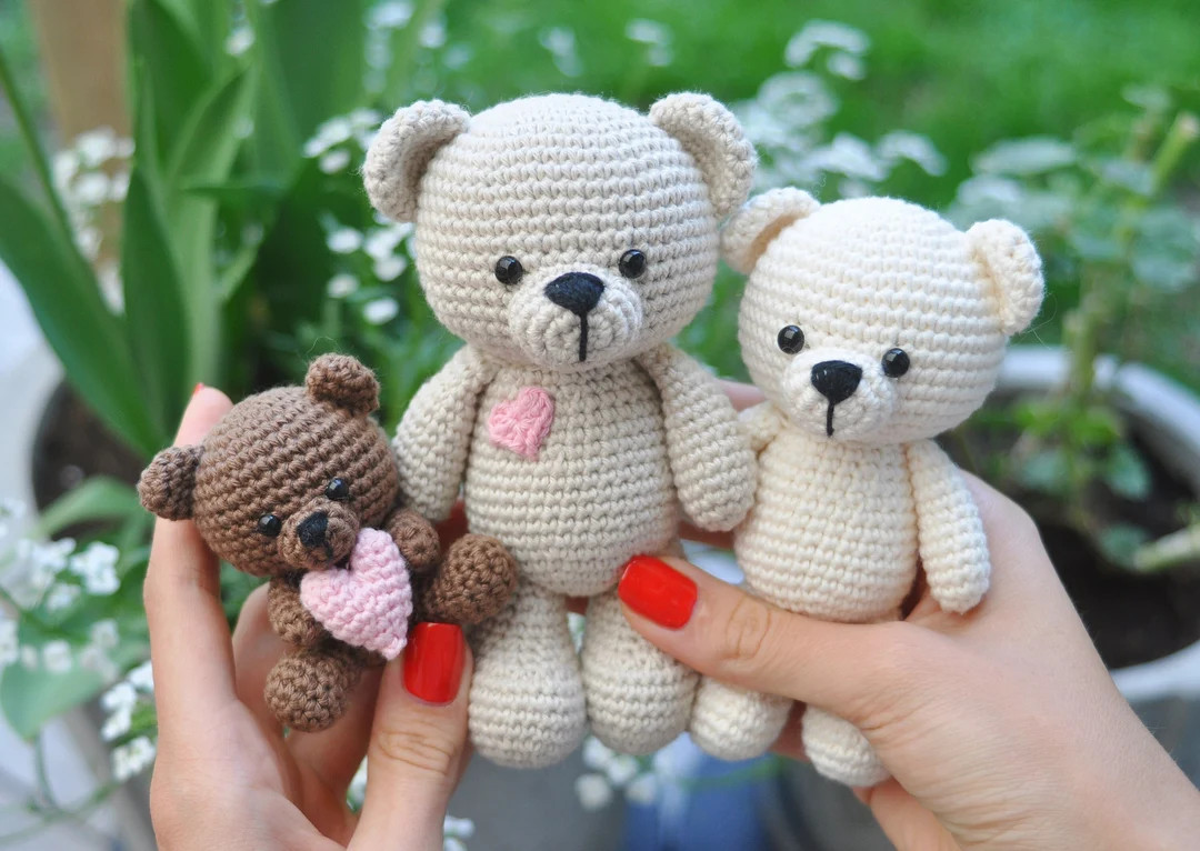 The Bear Family Crochet Pattern Bundle PDF, ENGLISH - Etsy Canada | Etsy (CAD)