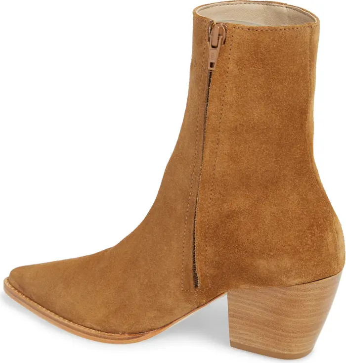 Caty Western Pointed Toe Bootie | Nordstrom